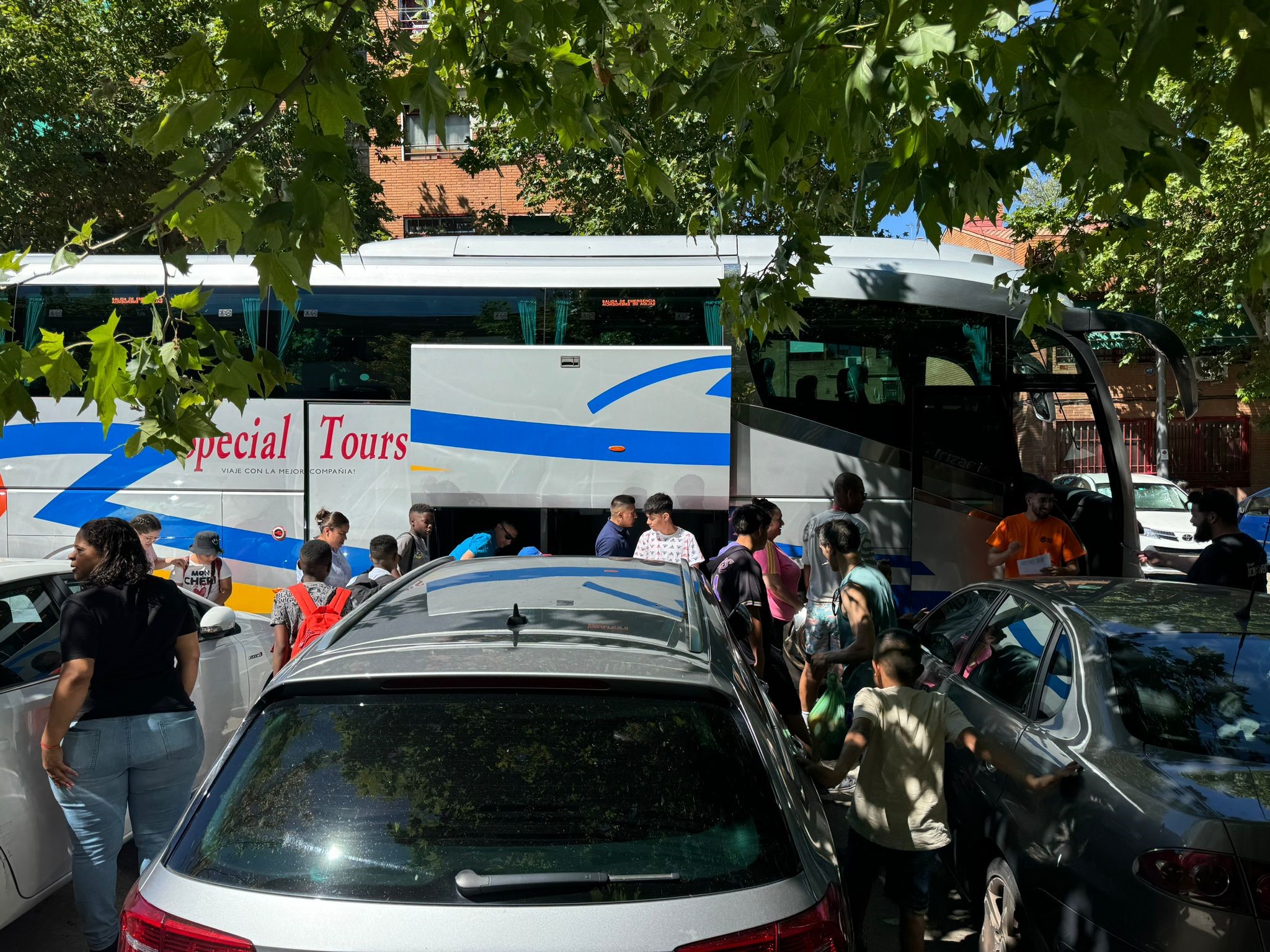 Inicio del campamento de verano y agradecimiento a la Fundación Lopez Mariscal