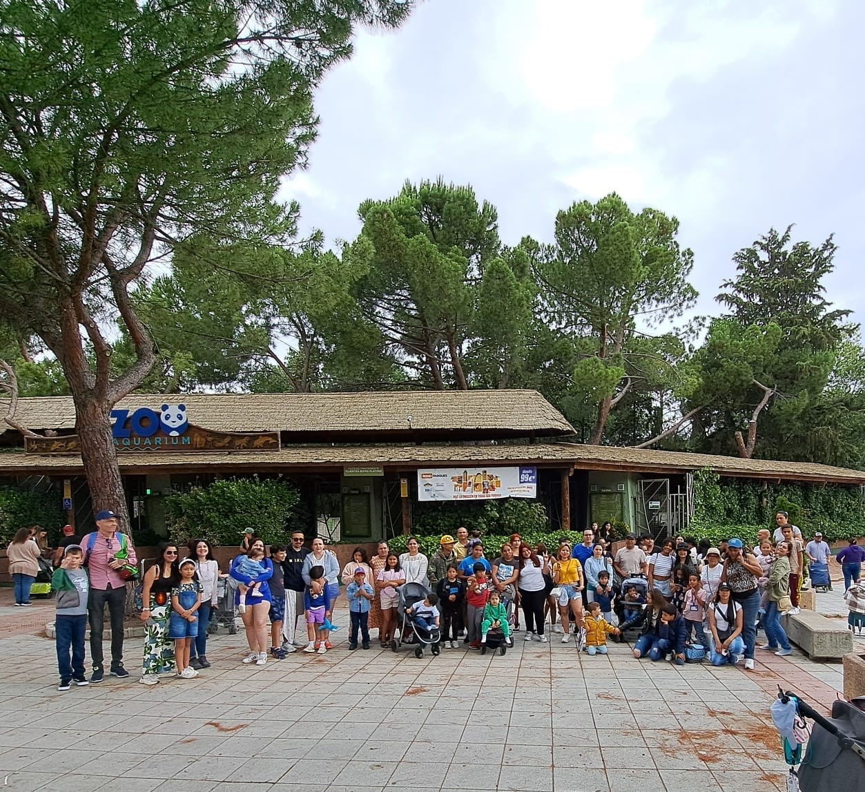 VISITA AL ZOO AQUARIUM DE MADRID DE FAMILIAS DEL CENTRO FAMILIAR EL MPOZO Y VILLAVERDE