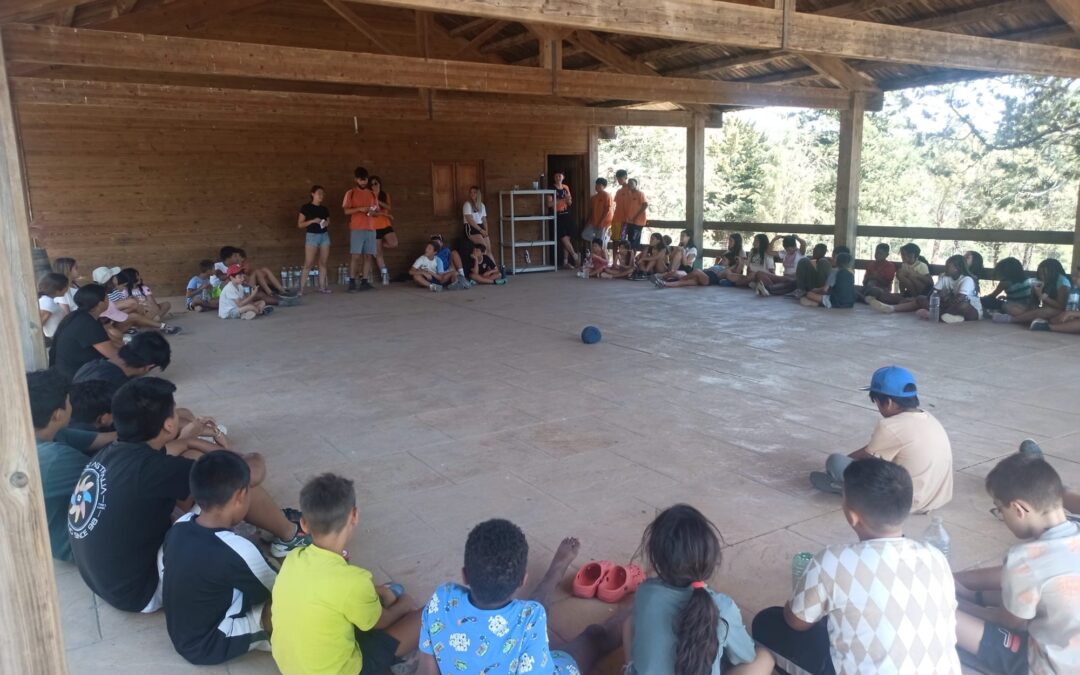 Finalización del campamento de verano y agradecimiento a la Fundación Lopez Mariscal