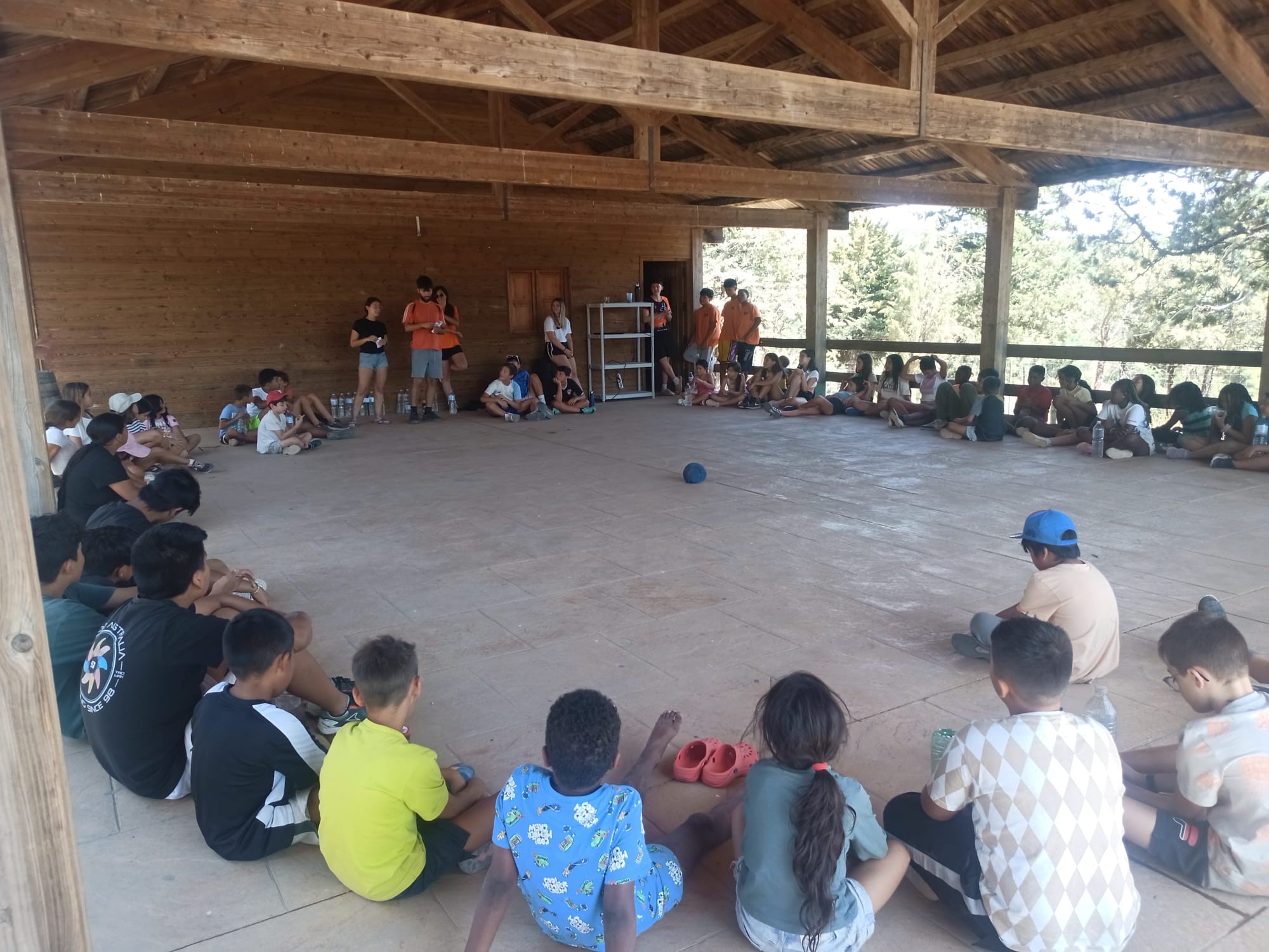 Finalización del campamento de verano y agradecimiento a la Fundación Lopez Mariscal