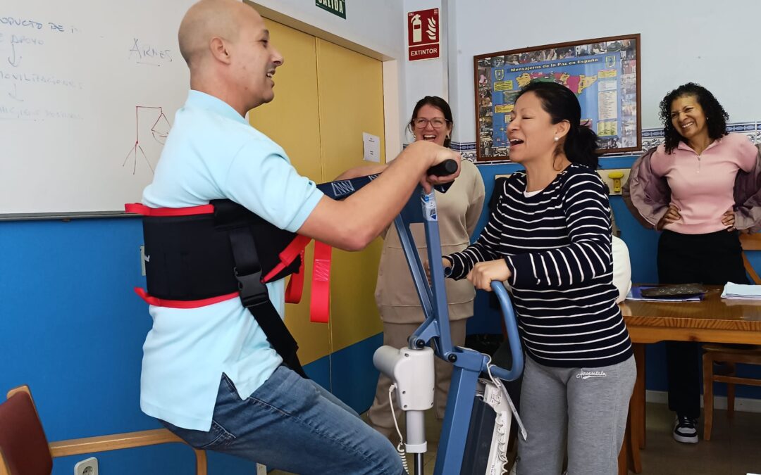 Prácticas del Curso de Atención Sociosanitaria en el Centro Familiar Mensajeros de la Paz El Pozo