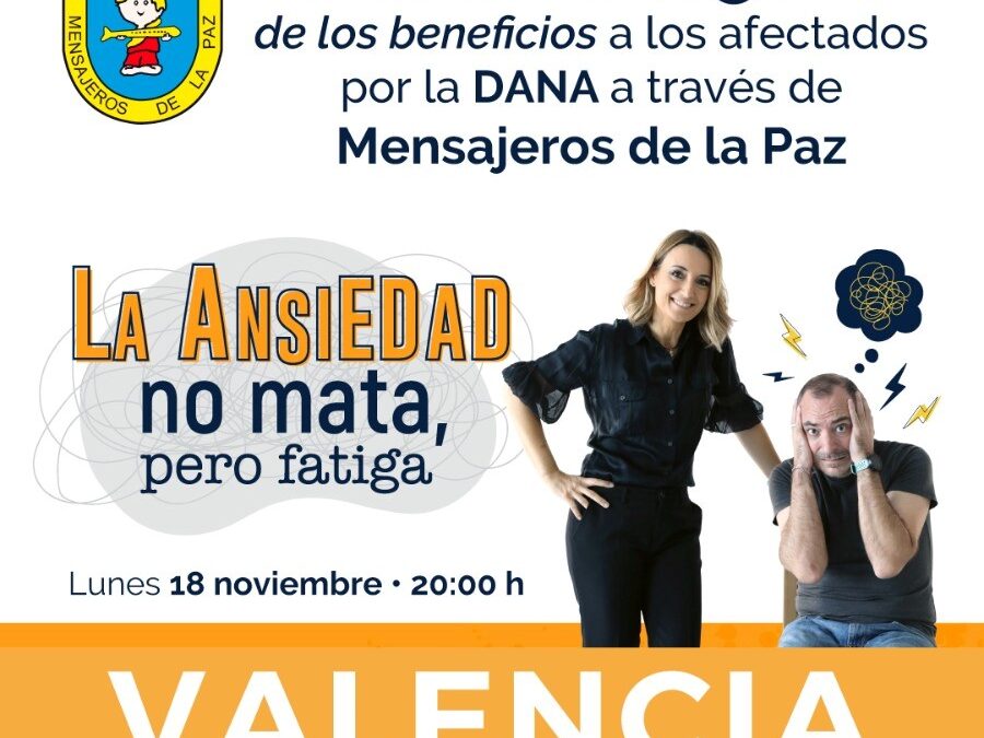 Teatro en Valencia en favor de los damnificados por la DANA en España
