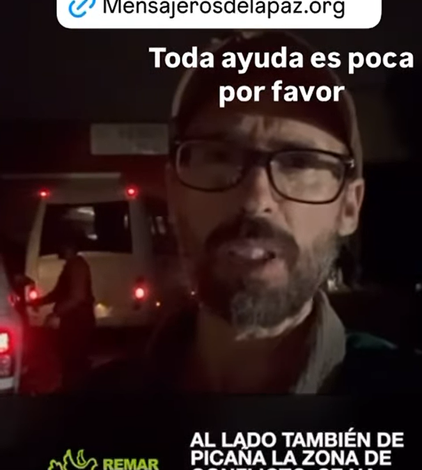 Los voluntarios de Mensajeros de la Paz y Remar han llegado a Paiporta en Valencia