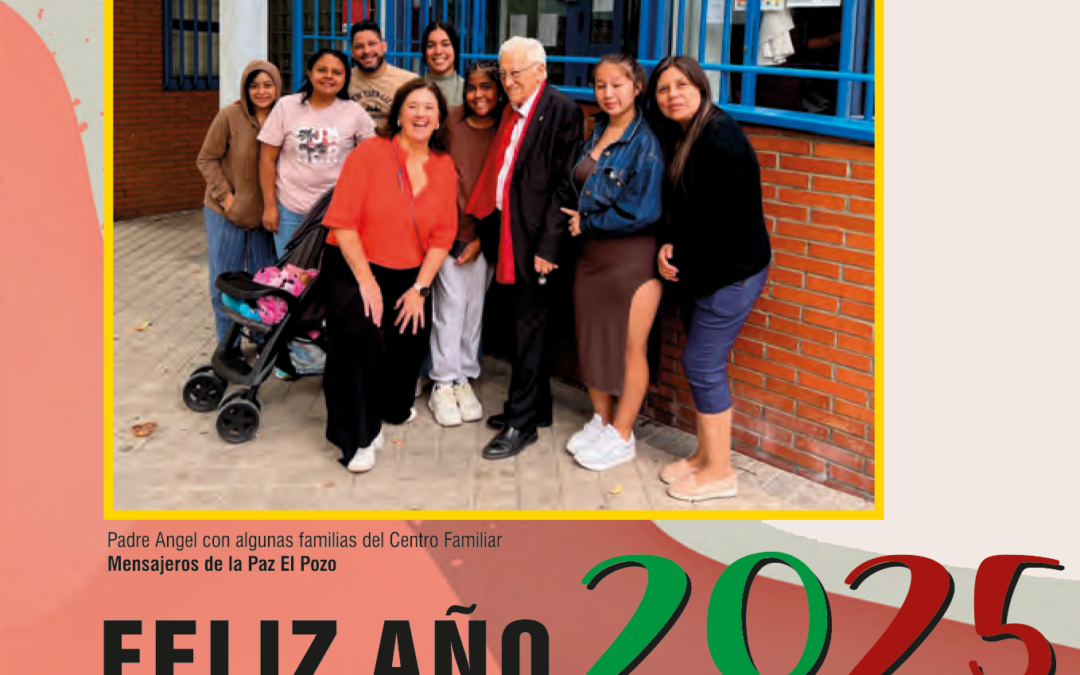Calendario Fundación Mensajeros de la Paz 2025