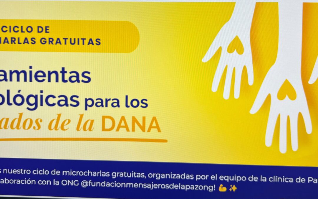 Microcharlas gratuitas organizadas por la clínica Patri Psicológica