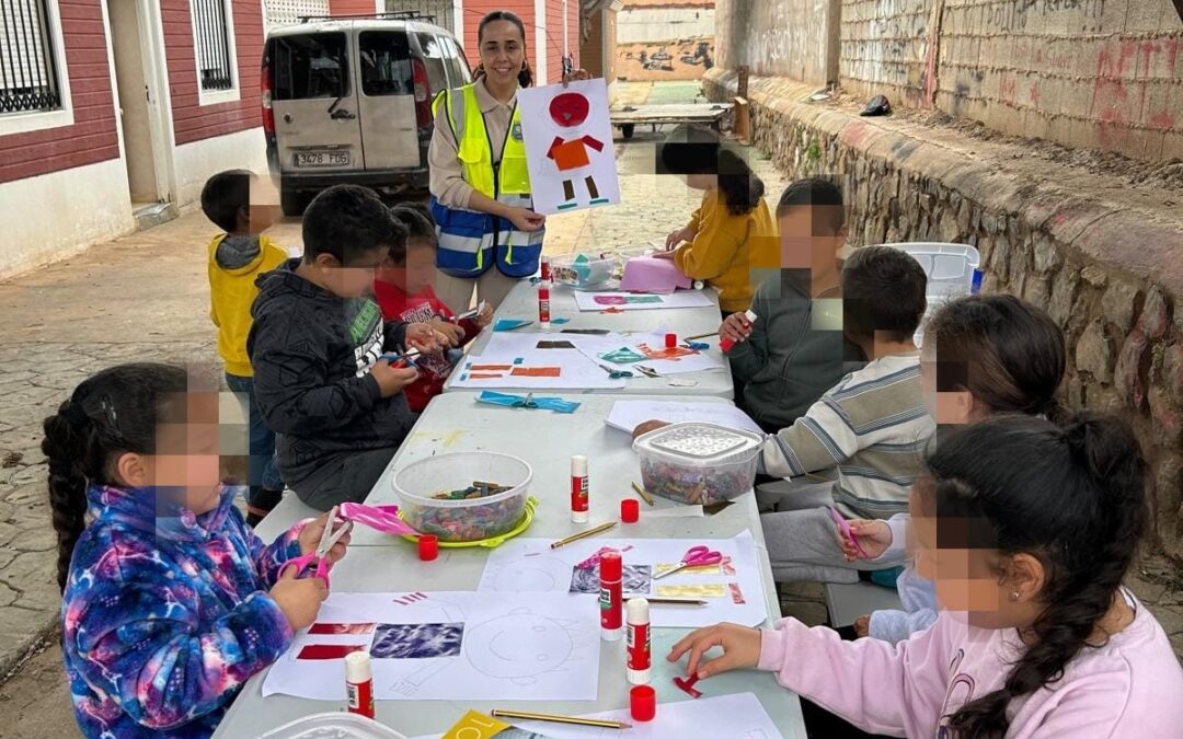 Taller de expresión artística en la Ciudad de Melilla