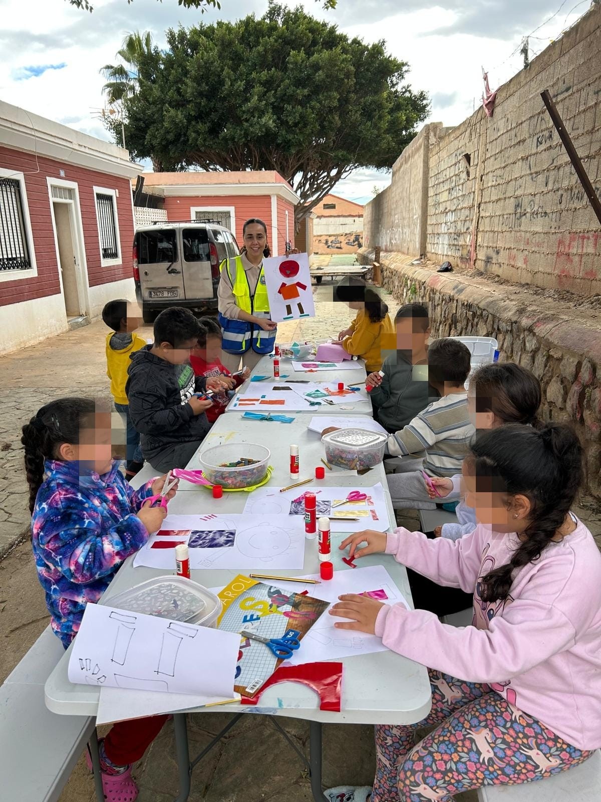 Taller de expresión artística en la Ciudad de Melilla
