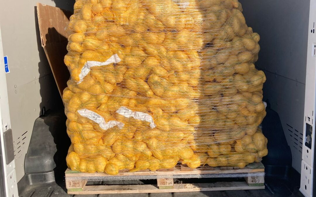 Donación de Ibérica de Patatas para nuestros Centros Familiares