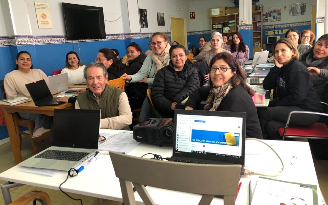 Inauguración del curso de “Atención Sociosanitaria a Personas Dependientes en Instituciones Sociales”
