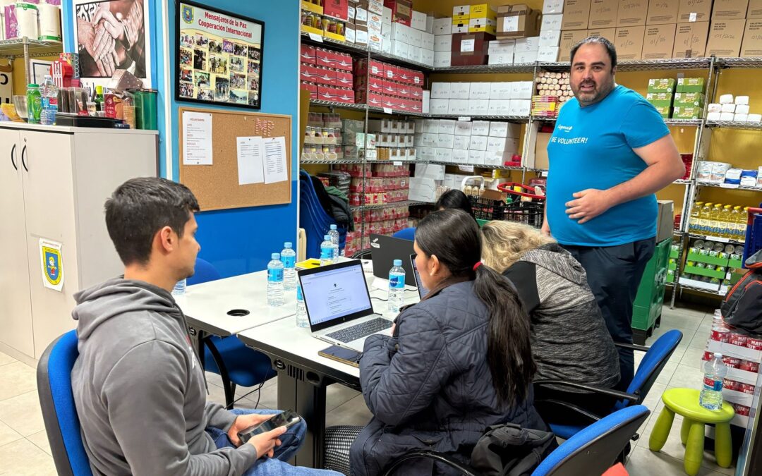 Taller de Empleo y Gestiones Administrativas de la Fundación Capgemini para la lucha por la erradicación de la brecha digital
