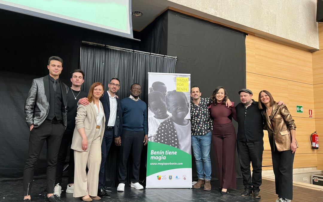 Celebración de los espectáculos Magia por Benin de este fin de semana