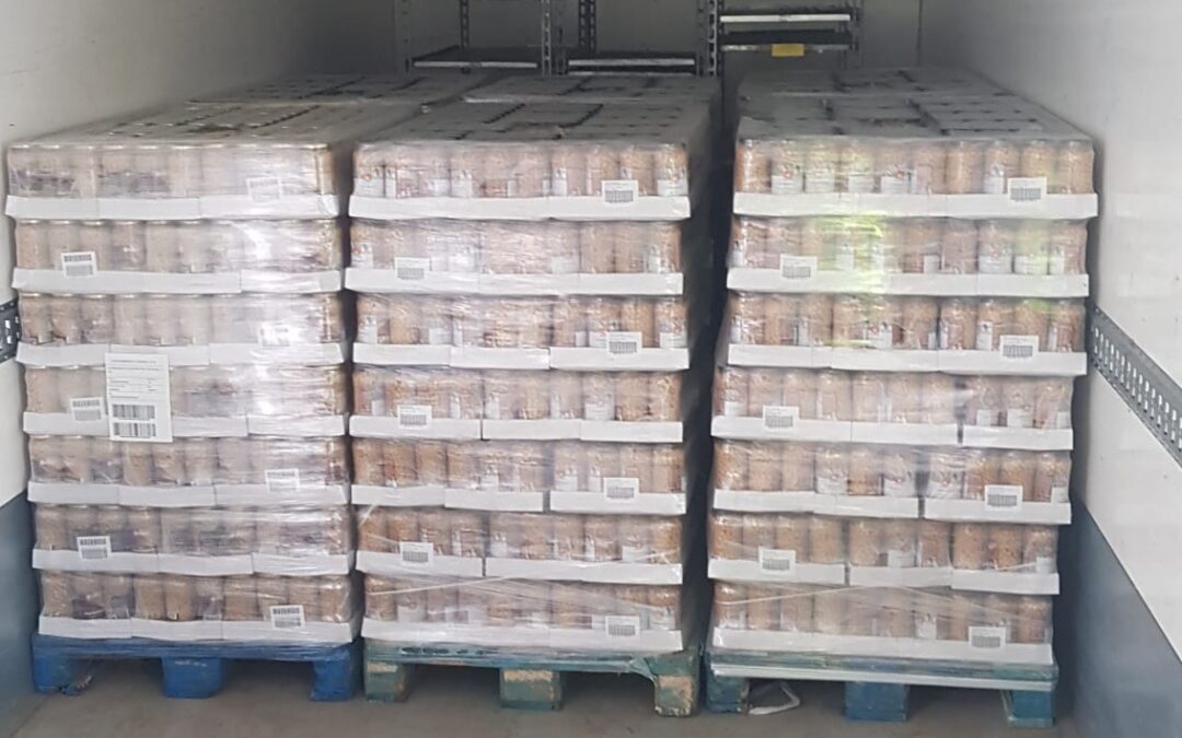 Agradecimiento a Legumbres Luengo por la donación de 11 palets de legumbres para nuestros Centros en Benín – Africa