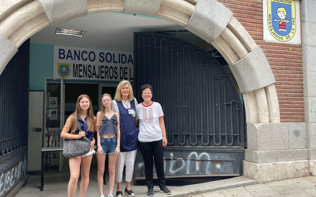 Agradecimiento a los voluntarios del DSM Deutche Schule en Madrid por su colaboración en el Centro de Villaverde y en el Centro de Ribera