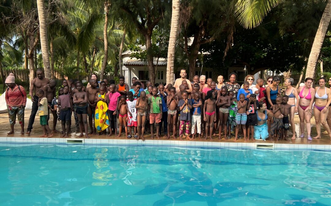 Campamento de verano gracias a la solidaridad de MAGIA POR BENIN