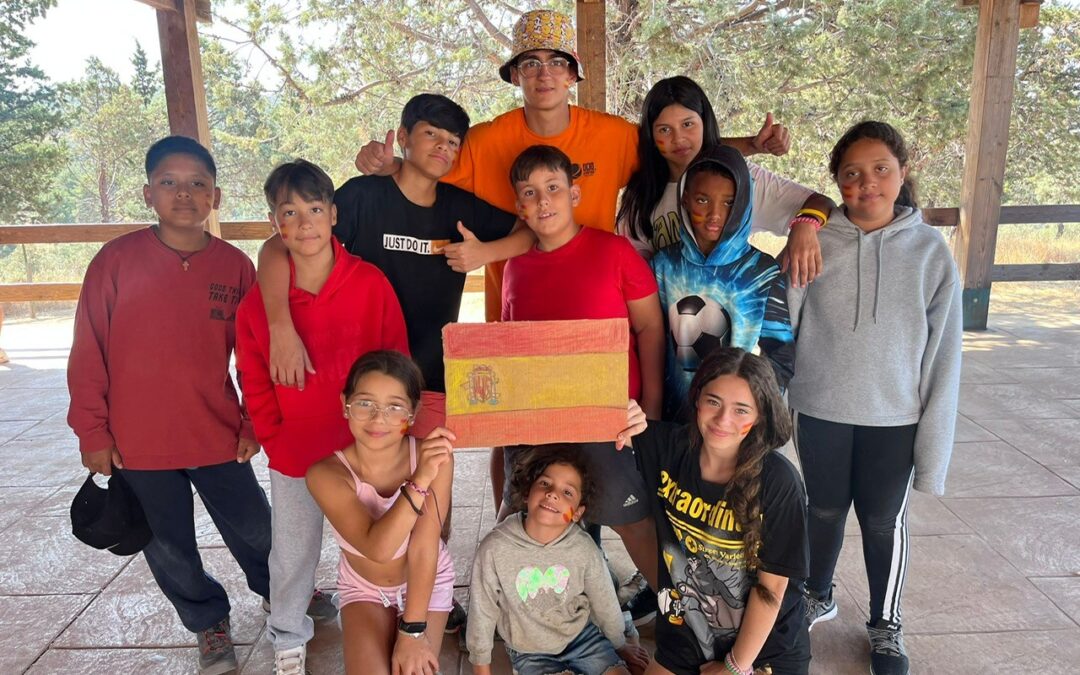 Campamento de verano de l@s niñ@s de  nuestros centros familiares