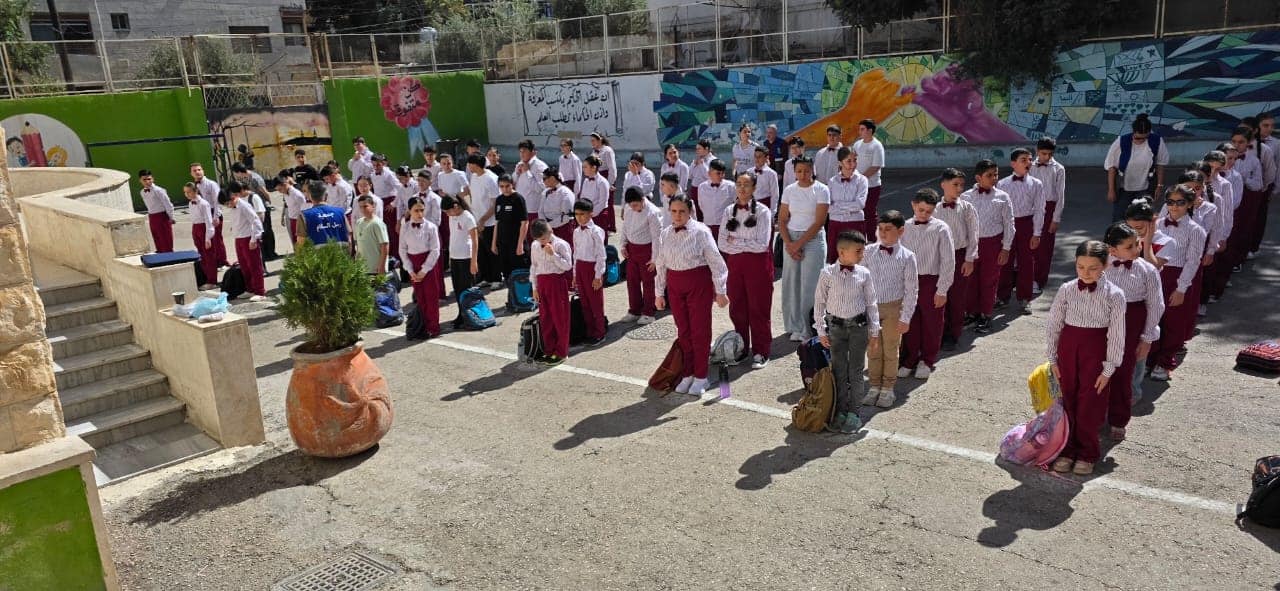 Comienzo del curso escolar en nuestra escuela en Marka – Amán para niñ@s refugiados gestionada por Mensajeros de la Paz Jordania