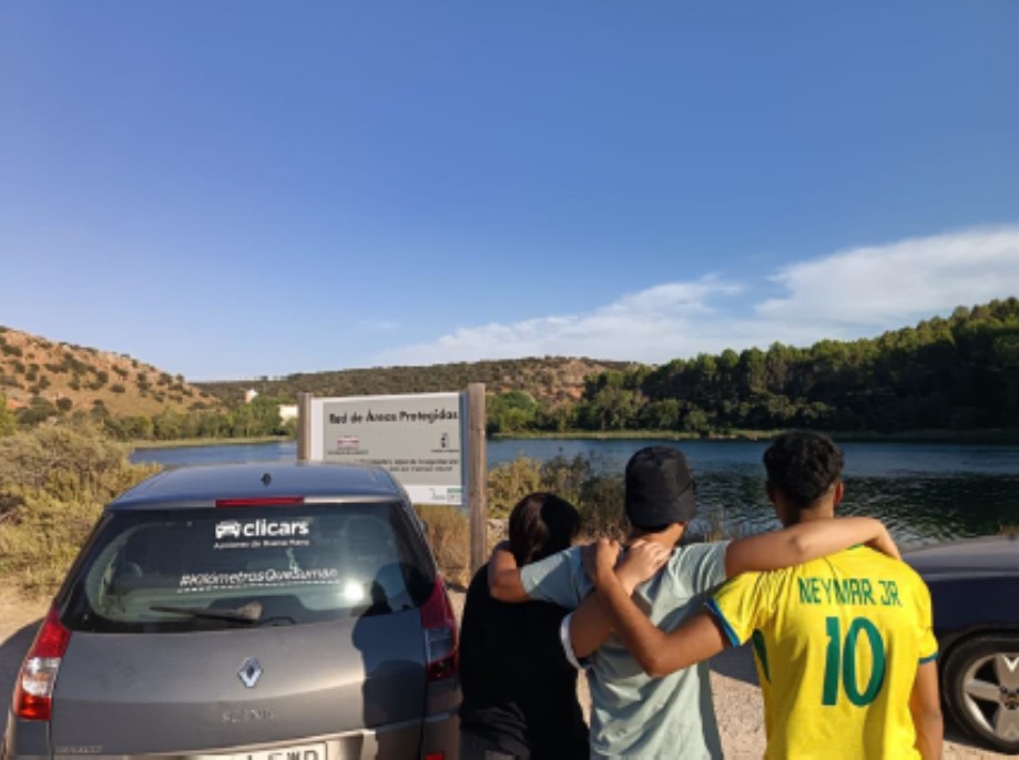 Salida de los menores del Hogar IV de Albacete a las Lagunas de Ruidera