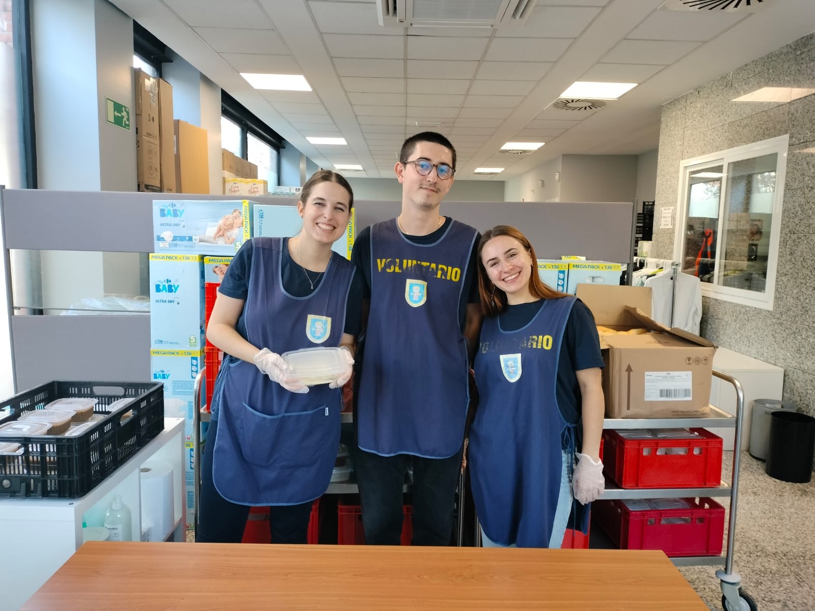 Agradecimiento desde El Centro Familiar Mensajeros de la Paz Villaverde al voluntariado Corporativo de la Fundación Capgemini