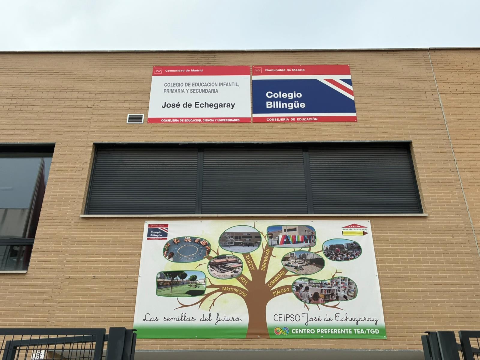 Agradecimiento Colegio Bilingue José de Echegaray