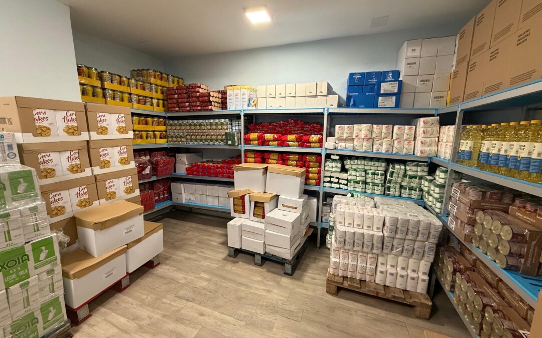 Solicitud de alimentos para el Banco Solidario de Mensajeros de la Paz