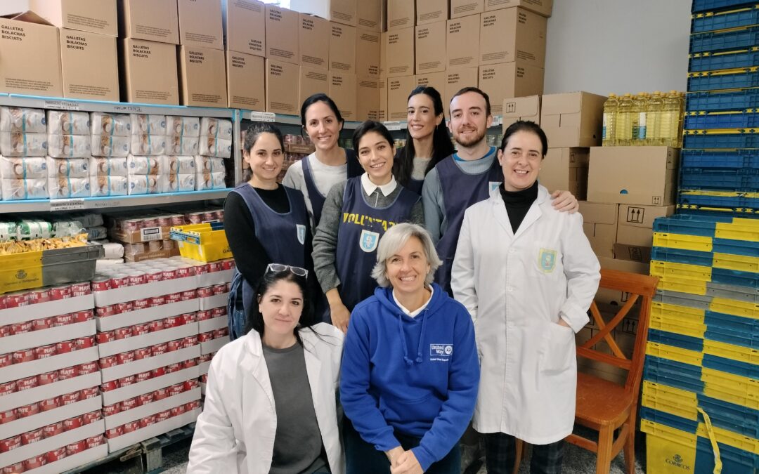 AGRADECIMIENTO VOLUNTARIADO UNITED WAY EN EL CENTRO FAMILIAR MENSAJEROS DE LA PAZ VILLAVERDE