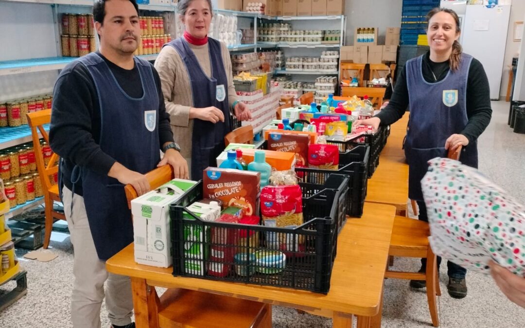 Agradecimiento a los voluntarios de 3M en el Centro Familiar Mensajeros de la Paz Villaverde