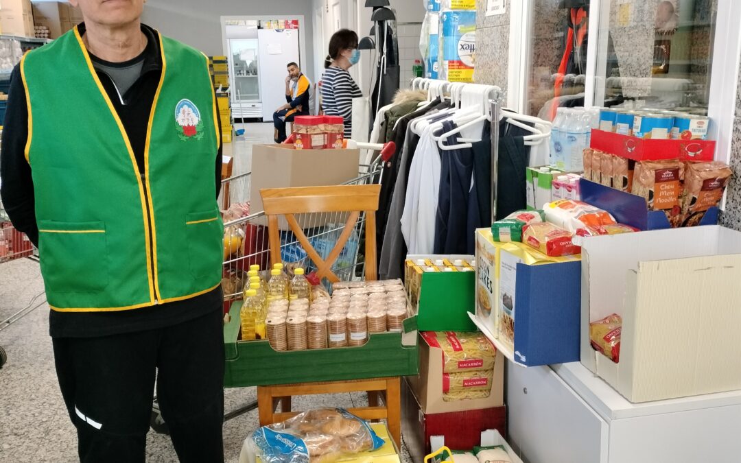 Agradecimiento Centro Busdista Mingzhao de donación de alimentos al Banco Solidario de Mensajeros de la Paz en Villaverde