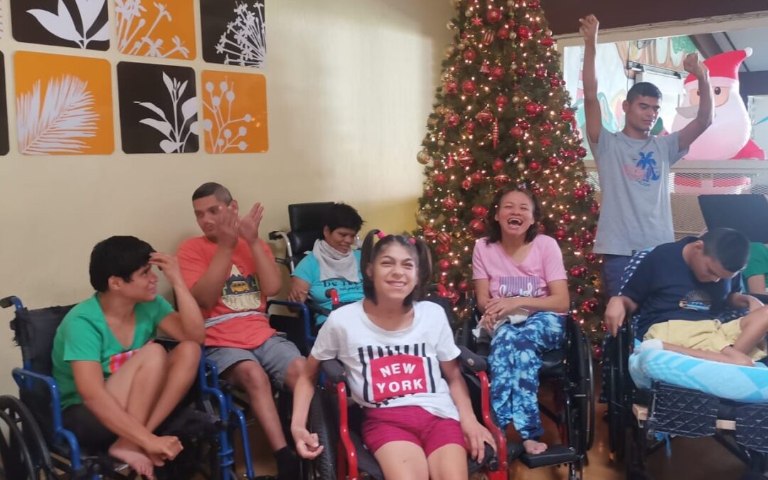 Labor en el  Centro de Graves Discapacidades en El Salvador