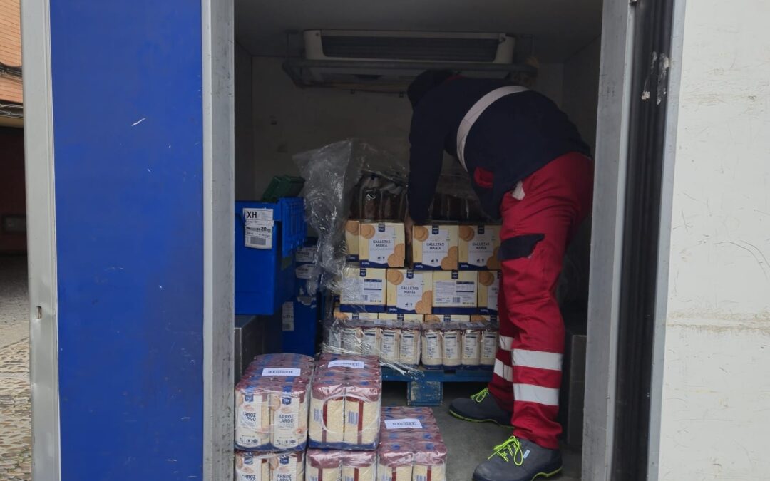 Donación de alimentos del Cigarral de las Mercedes