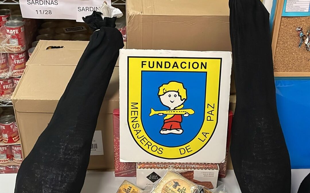 Agradecimiento a ZETES ESPAÑA por su donación de alimentos al Banco Solidario