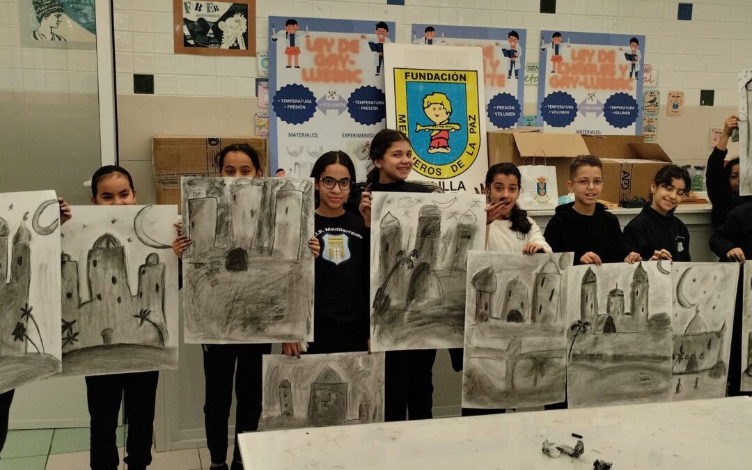 Taller de Expresión Artística en el Colegio Mediterráneo de Melilla