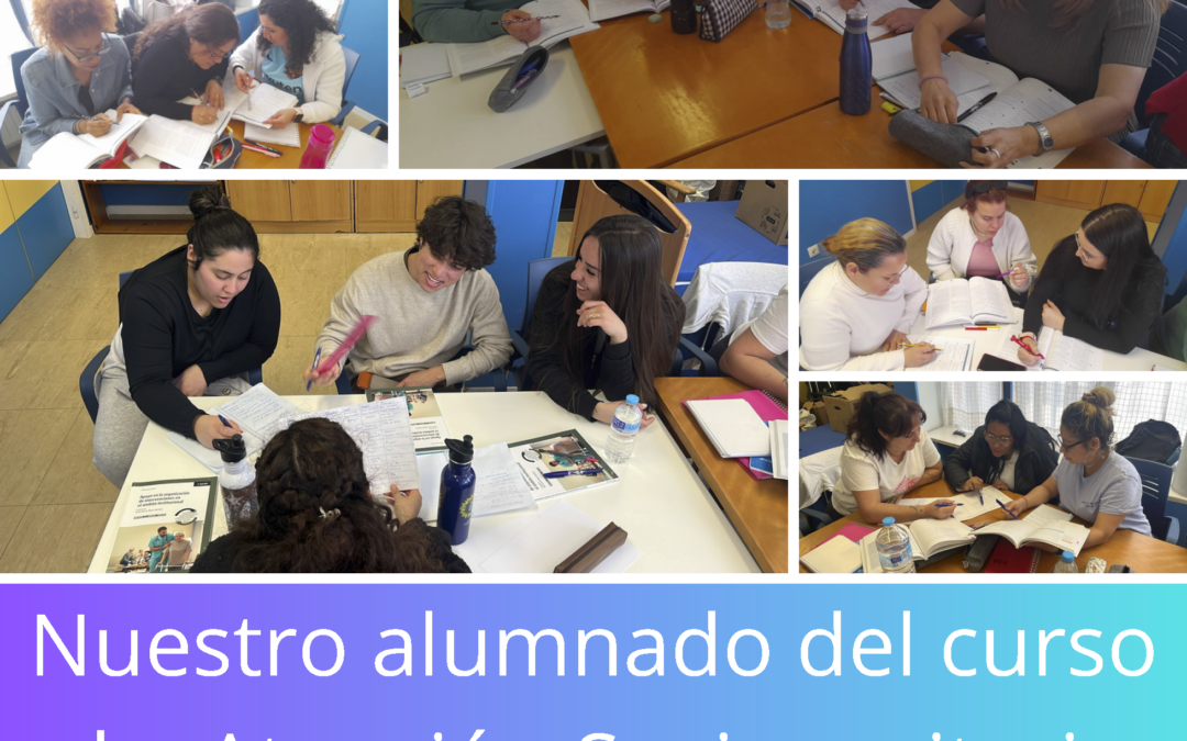 Primera semana del curso de atención sociosanitaria en el Centro de Formación Mensajeros de la Paz El Pozo
