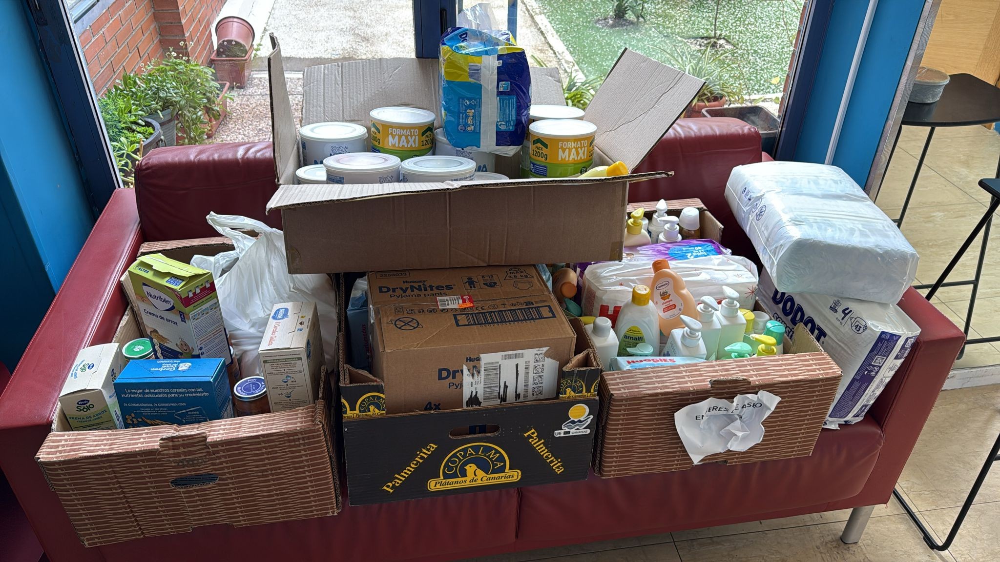 Agradecimiento por donación de productos infantiles de la Escuela Infantil Municipal «La Ardilla» en Madrid