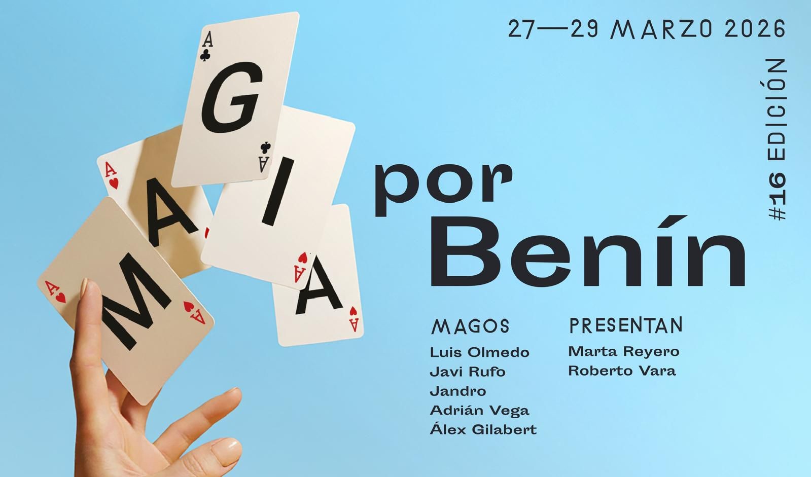 Comienza el espectáculo solidario Magia por Benin los días 27, 28 y 29 de marzo