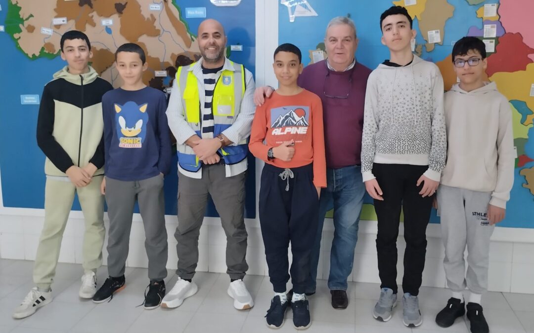 Recogida de alimentos IES Rusadí en Melilla
