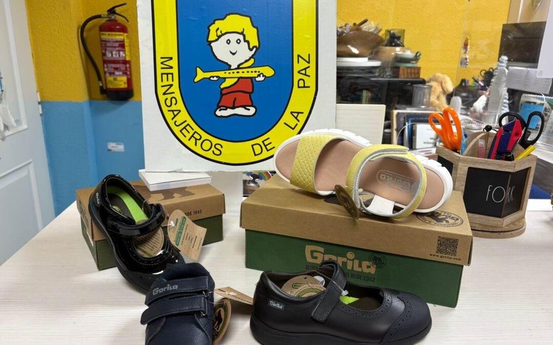 Agradecimiento a Gorila y Callaghan por su donación de calzado infantil