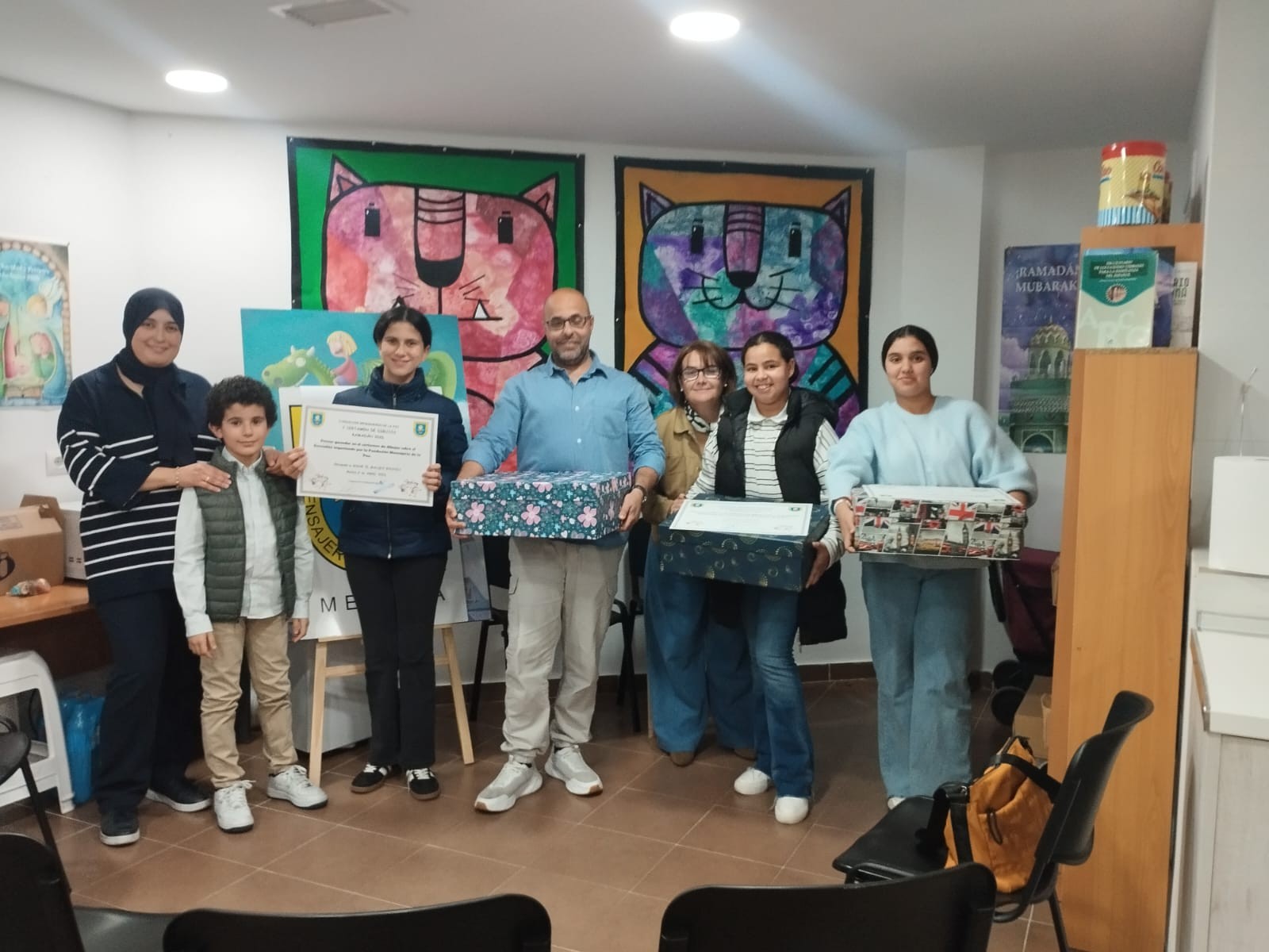 V Concurso de Dibujo Infantil organizado por Mensajeros de la Paz en Melilla