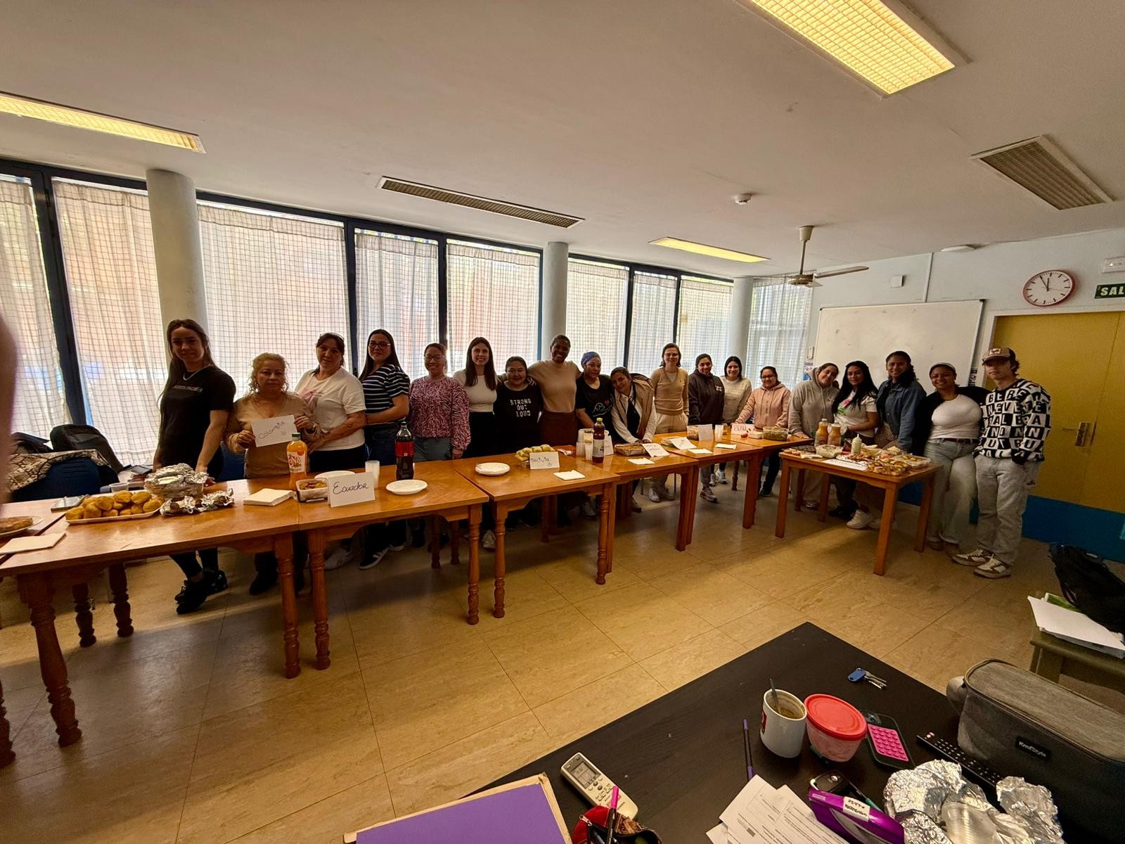 Finalización primer módulo curso atención sociosanitaria en el Centro de Formación Mensajeros de la Paz El Pozo