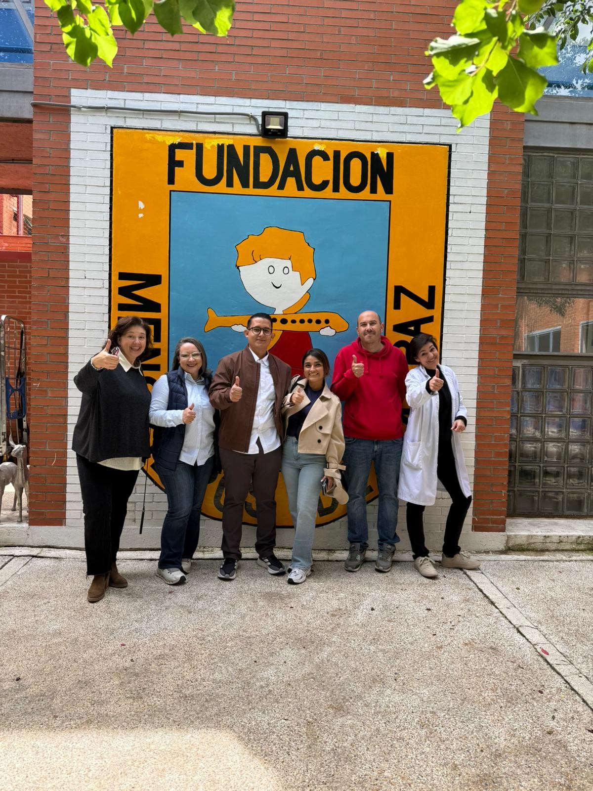 Visita de algunos de los responsables de Mensajeros de la Paz Honduras al Centro Familiar Mensajeros de la Paz El Pozo