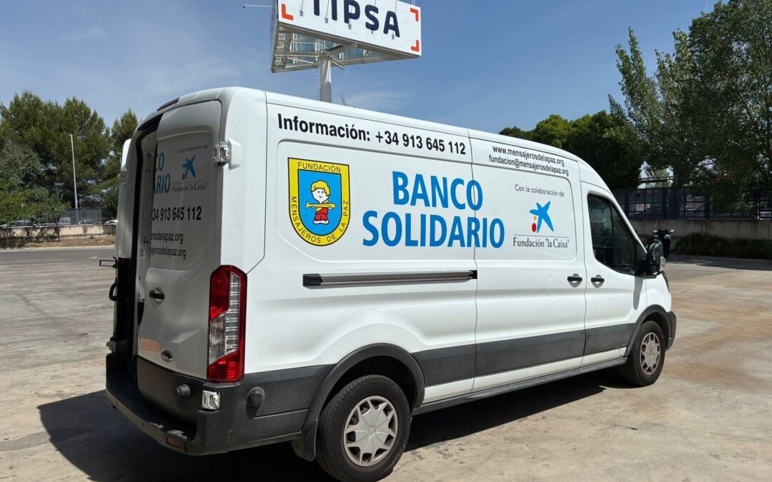 Agradecimiento a TIPSA por su colaboración con el transporte gratuitos de ayuda humanitaria que se llevará a Benín – Africa