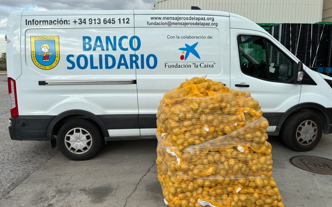 Agradecimiento donación a IBERICA DE PATATAS