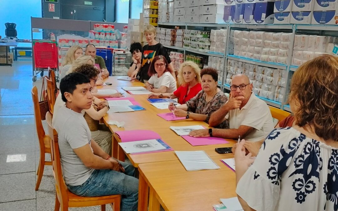Curso de Manipulación de alimentos en Villaverde para nuestr@s voluntari@s