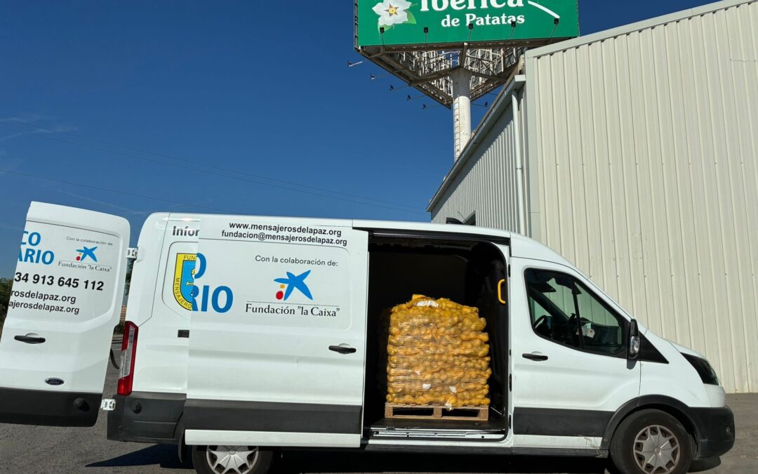 Agradecimiento donación a IBERICA DE PATATAS
