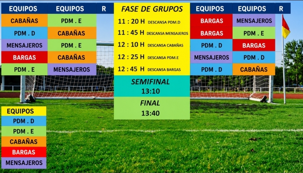 Este fin de semana tendrá lugar el Torneo Solidario Mensajeros de la Paz en Toledo