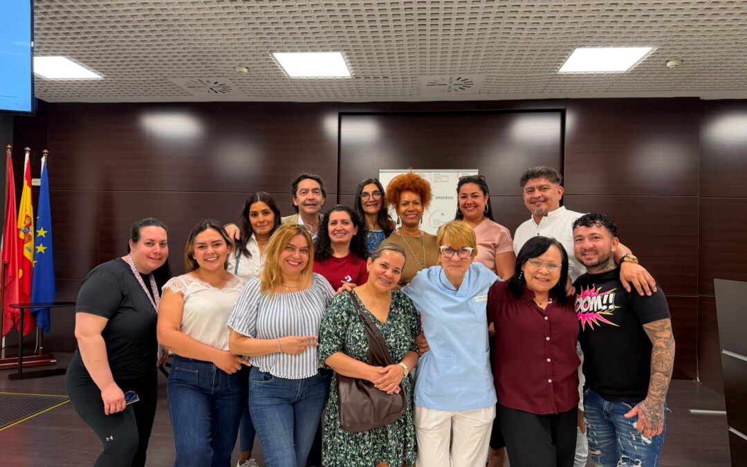 Visita al CEADAC por parte de los alumnos del Curso de Atención Sociosanitaria de Mensajeros de la Paz El Pozo