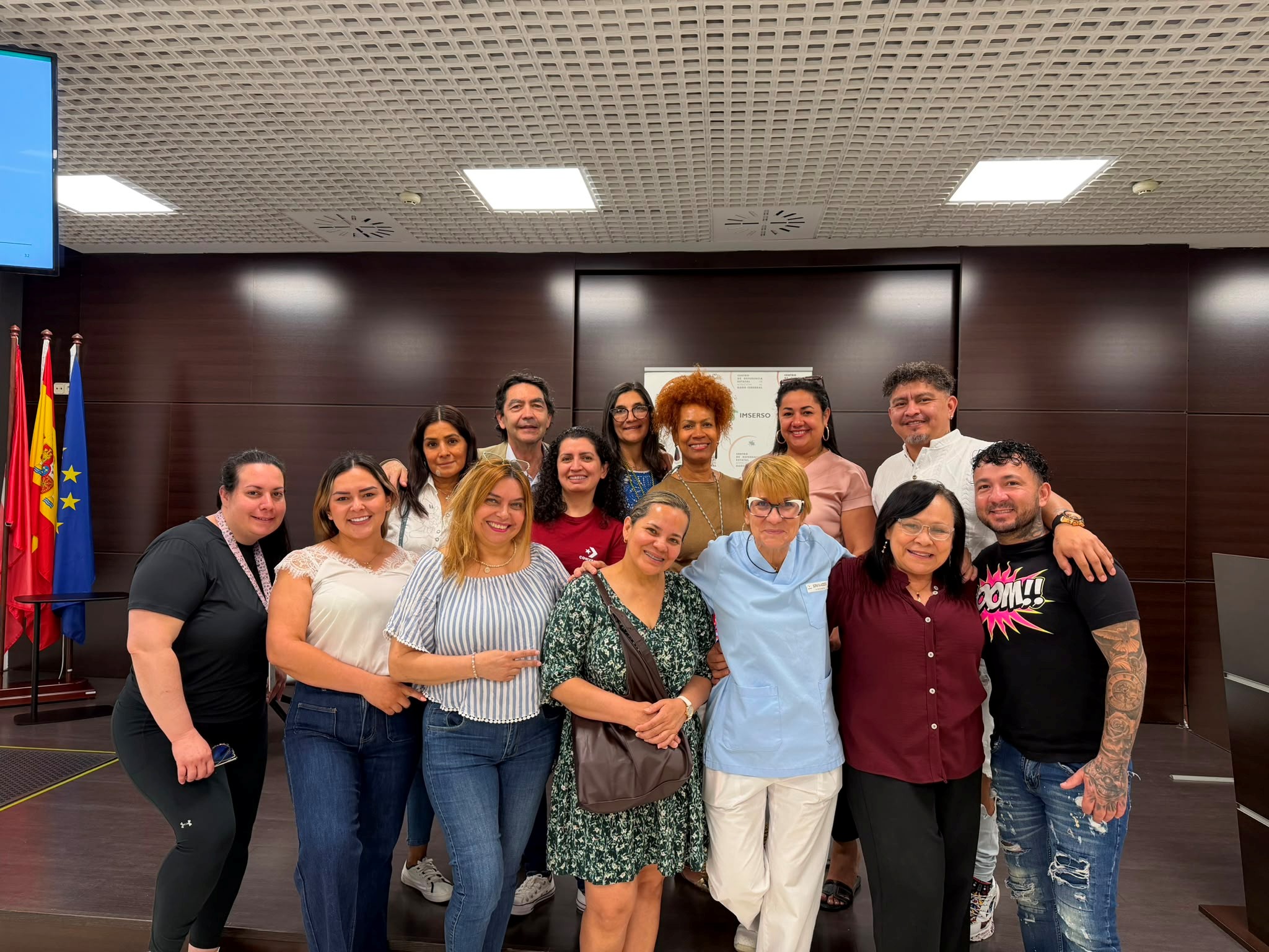 Visita al CEADAC por parte de los alumnos del Curso de Atención Sociosanitaria de Mensajeros de la Paz El Pozo