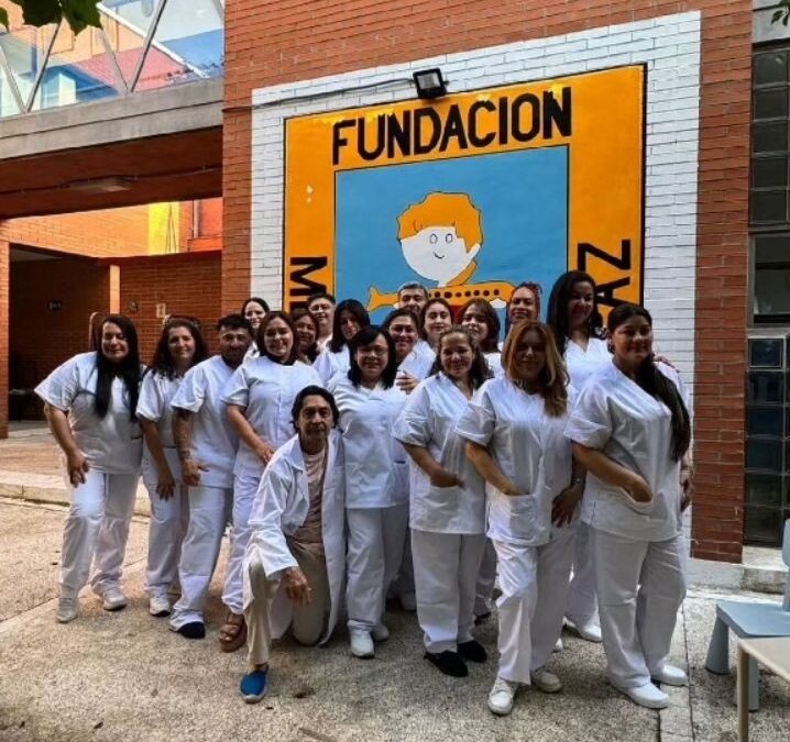 Finalización de la parte teórica del curso de Certificado Profesional de Atención SocioSanitaria en el Centro de Mensajeros de la Paz El Pozo