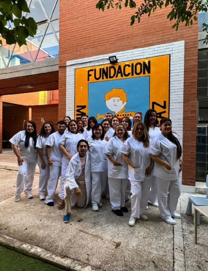 Finalización de la parte teórica del curso de Certificado Profesional de Atención SocioSanitaria en el Centro de Mensajeros de la Paz El Pozo