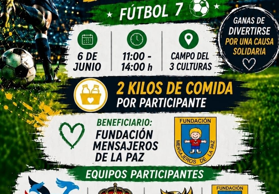 Torneo solidario de futbol Fundación Mensajeros de la Paz
