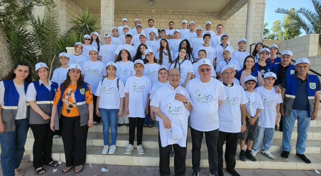 Campamento de verano en la Escuela de Refugiados Marka de Mensajeros de la Paz Jordania